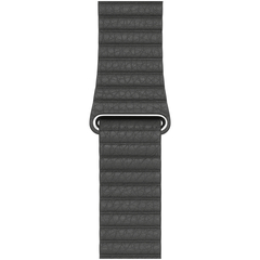 Ремешок Apple 44mm Black Leather Loop -Medium (MXAC2ZM/A)