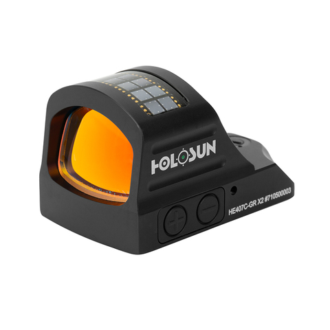 Коллиматорный прицел Holosun HE407C-GR X2, зеленая марка, без кронштейна