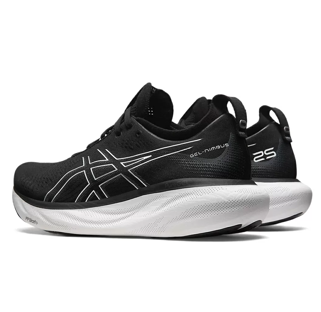 Asics GEL NIMBUS 25 Black Pure silver 1011B547 001 SkiRunner.ru