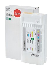 Струйный картридж Sakura C13T41F440 (T41F4 Y) для Epson SureColor SC-T3400/5400, пигментный тип чернил, желтый, 350 мл.