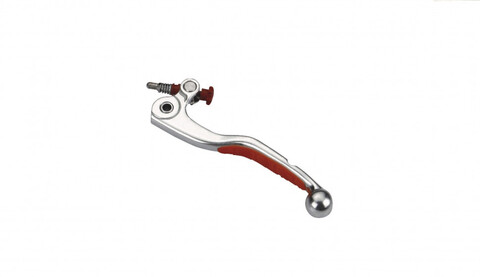 LSR-1547-T+R Orange Clutch Lever with silicon rubber with Adjustable Screw for KTM SX, MXC, EXC, SXC