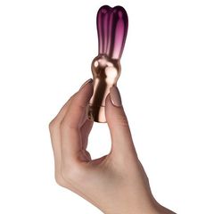 Фиолетовый клиторальный зайчик Climaximum Bella - 10 см. - 
