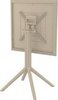 Стол пластиковый складной Siesta Contract Sky Folding Table 60, бежевый