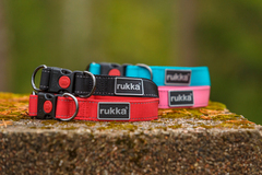 60100 Ошейник двойного типа RUKKA PETS BLISS COLLAR, цвет розовый (630)