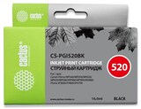 Картридж струйный Cactus CS-PGI520BK черный пигментный (16мл) для Canon Pixma MP540, MP550, MP620, MP630, MP640, MP660, MP980, MP990, MX860, iP3600, iP4600, iP4700