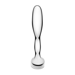 Стальной стимулятор простаты Stainless Steel Prostate Plug - 11,5 см. - 