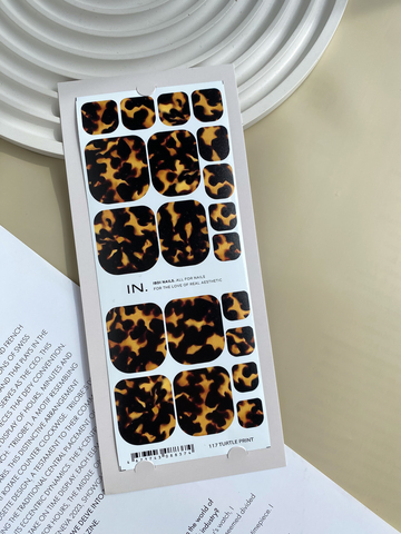 Пленки для педикюра IBDI NAILS 117 TURTLE PRINT
