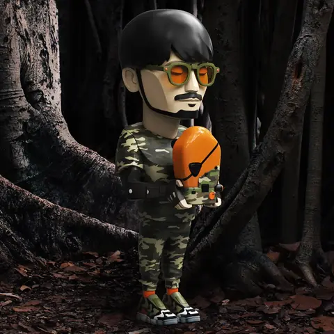 Фигурка Mighty Jaxx Game Designer Hideo Kojima (Boss Edition)