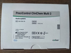 Контроль универсальный I -II (20x5 мл) (PreciControl ClinChem Multi 12 1-2 (20x5 ml))