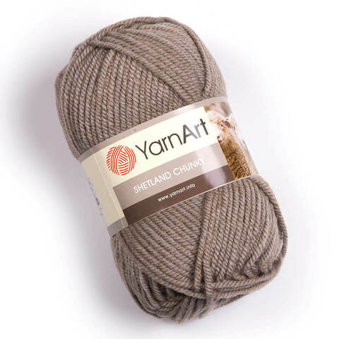 Пряжа Shetland Chunky. Цвет: Бежевый. Артикул: 605