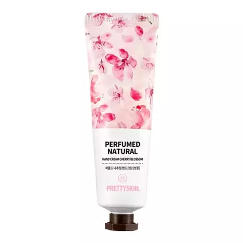 Pretty Skin Perfumed Natural Hand Cream Cherry Blossom Парфюмированный крем для рук с экстрактом цветков вишни