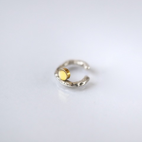 кафф битый с латунной монеткой