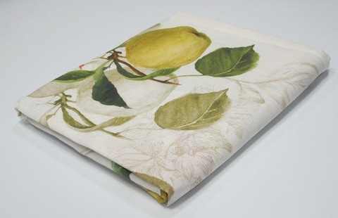 Скатерть 170х170 Tessitura Toscana Telerie Calvados Cream