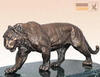 статуэтка Тигр амурский на змеевике