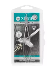 Твизеры для кожи прямые Zinger B-217-STR (профессиональная ручная заточка)