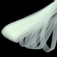 Лента регилин, сетка, ш. 2,5 см, молочный