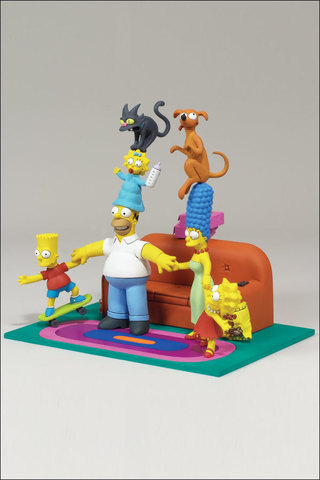 The Simpsons Boxed Set: Family Couch Gag