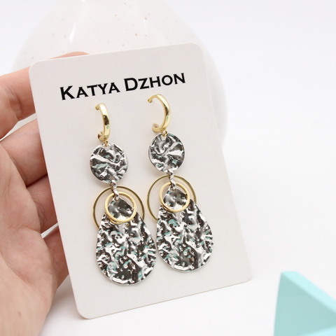 Серьги Katya Dzhon coins