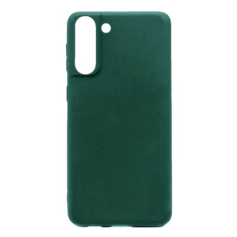 Силиконовый чехол Silicone Cover для Samsung Galaxy S21 Plus (Зеленый)