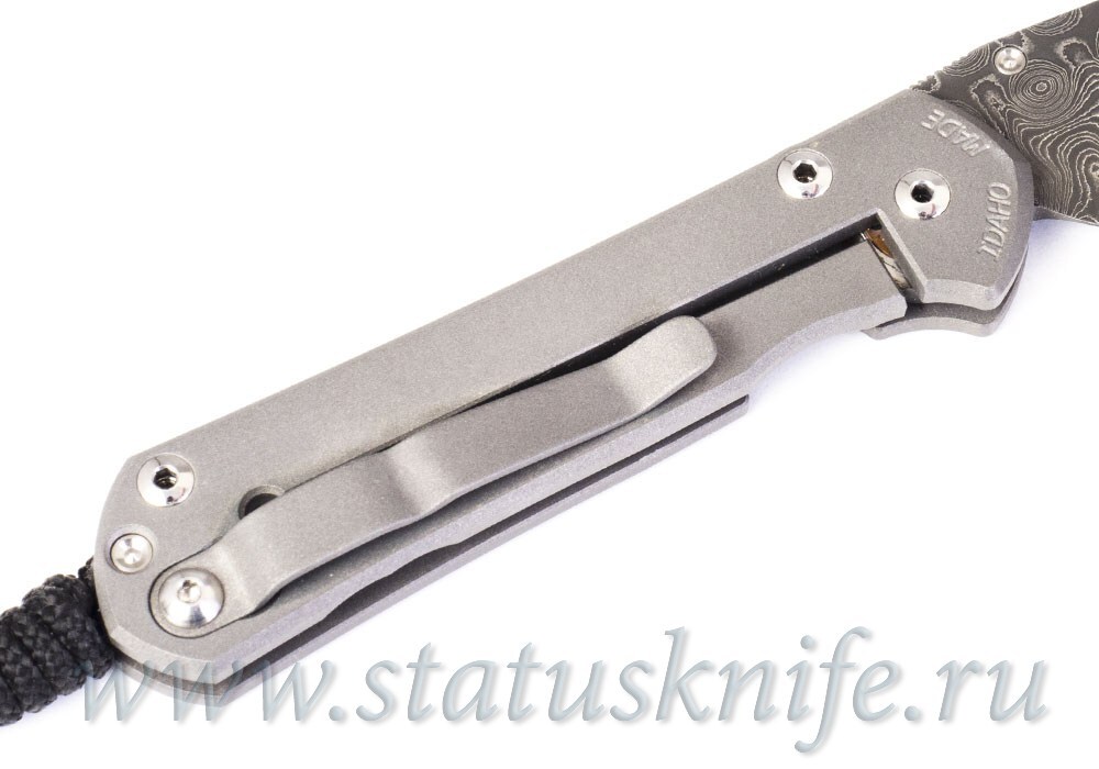 Нож Chris Reeve Small Sebenza 21 Raindrop Damascus