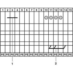 VIOK 1,5-D/TG/D/PE-Заземляющие клеммы для выполнения проводки в зданиях