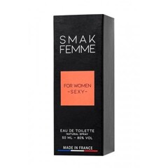 Туалетная вода с афродизиаками RUF SMAK FEMME для женщин, 50 мл