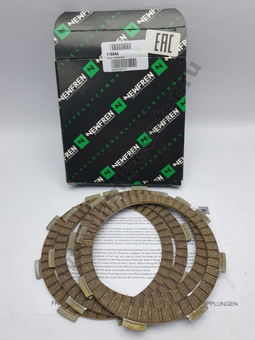 F1644A Комплект фрикционных дисков сцепления мото (FCD0110)   NEWFREN