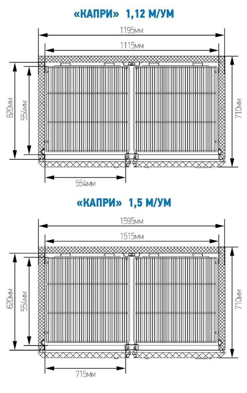 Холодильный шкаф Марихолодмаш Капри 1,5М