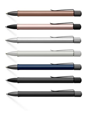 Ручка шариковая Faber-Castell Hexo Bronze  (140584)