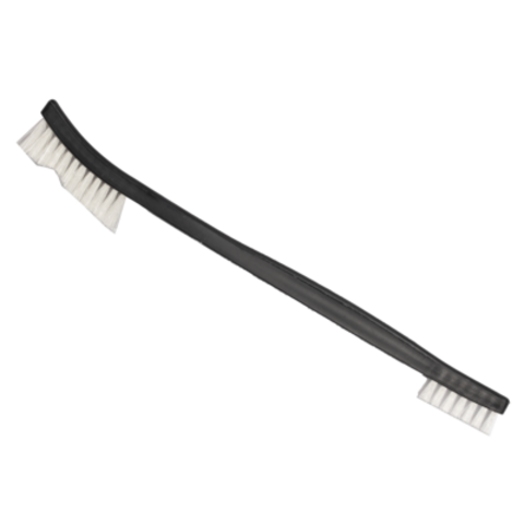LERATON DOUBLE SIDE SOFT MINI BRUSH BR17 Мини щетка двухсторонняя мягкая, белая щетина