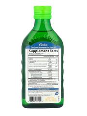 Carlson Cod Liver Oil, Natural Green Apple , 1,100 mg, 8.4 fl oz (250 ml)