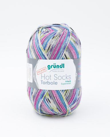 Носочная пряжа Gruendl Hot Socks Torbole 07 купить