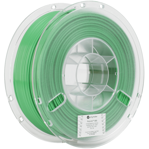 Пластик для 3D-принтера PolyMaker PolyLite ABS, 1.75 мм, 1 кг, Зеленый