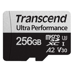 Карта памяти microSDXC 256GB Transcend  Ultra Perfomrance  Class 10 UHS-I U3 V30 A2