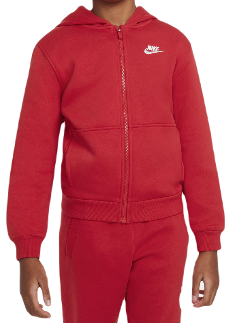 Nike club fleece full zip hoodie new arrivals