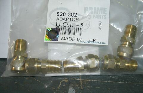 Адаптер / ADAPTOR 1/4BSPX1/4T O/D АРТ: 520-302