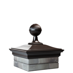 Шар на колпак Monblan: цвет коричневый