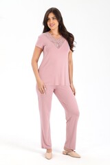 Пижама Селена-2 Виотекс ПУДРОВЫЙ