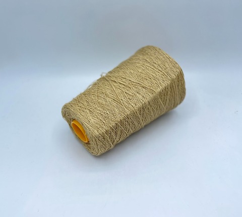 Бобинная пряжа (пр.Италия), art-Canapa, 480м/100гр, 100%Конопля, цвет-Рожь,арт.33087