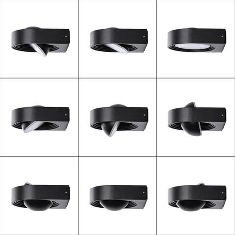 Уличный настенный светодиодный светильник Arte Lamp SAN FRANCISCO A1831AL-1BK