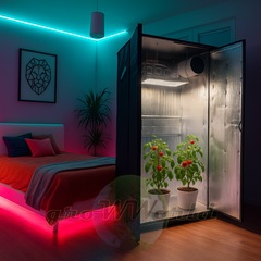 В150хД80хШ60 ГроуБокс Quantum SAMSUNG 120W LED SILENT