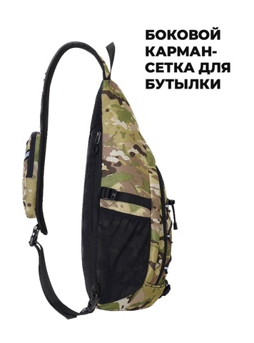 Картинка рюкзак однолямочный Nevo Rhino 9070 9070_Camo Light Green - 4