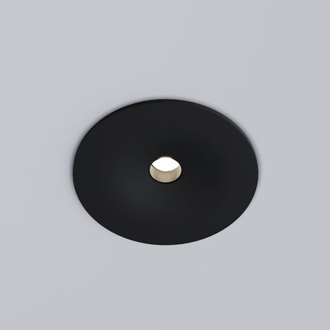 Встраиваемый светодиодный светильник Elektrostandard Binnie 15275/LED 12W 4000K черный