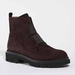 Замшевые ботинки Donna Soft 2461 коричневые