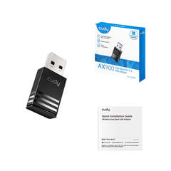 Cudy - Двухдиапазонный USB-адаптер Wi-Fi 6 AX900 WU900