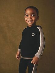 Толстовка с капюшоном и джоггеры в комплекте для мальчика Next 954-485, Черный