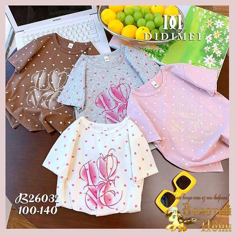 Футболка хлопок д (3-7) 261110-J4095