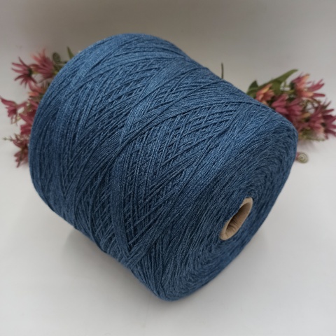 Cashseta Loro Piana кашемир с шелком 430м/100гр 8 Лазурный