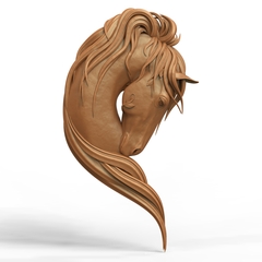 Силиконовый молд № 338 Любовь к лошади