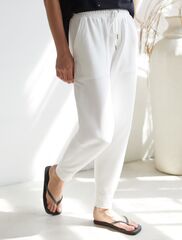 Брюки из тонкого премиального футера с эластаном  D44.138 (117833)